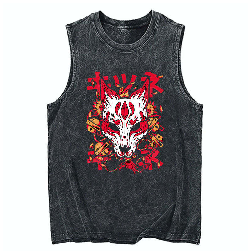 Tokyo-Tiger Mascara Kitsune Tank Sale