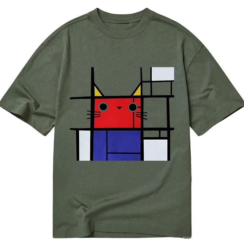 Tokyo-Tiger Abstract Art Cat Classic T-Shirt