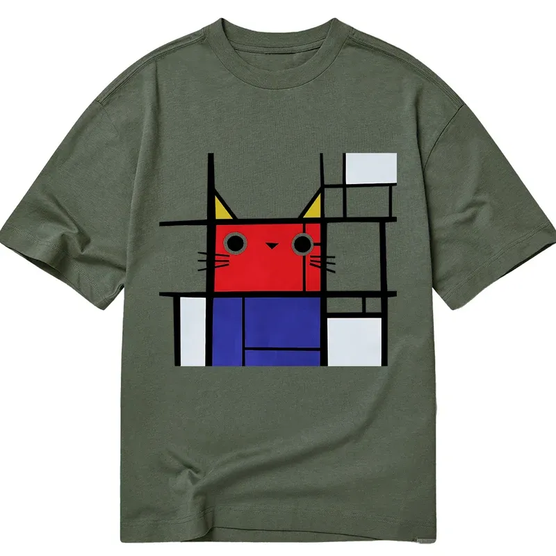 Tokyo-Tiger Abstract Art Cat Classic T-Shirt