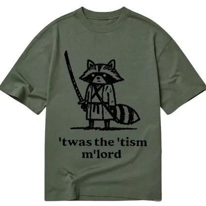 Tokyo-Tiger Focused Samurai Raccoon Classic T-Shirt