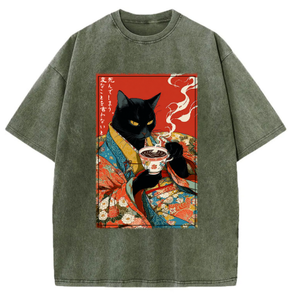 Tokyo-Tiger Say Weird Or Die Washed T-Shirt