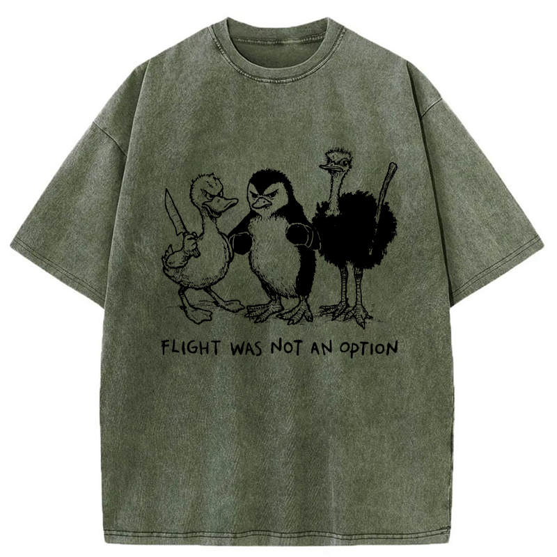 Tokyo-Tiger No Wings, No Problem Washed T-Shirt