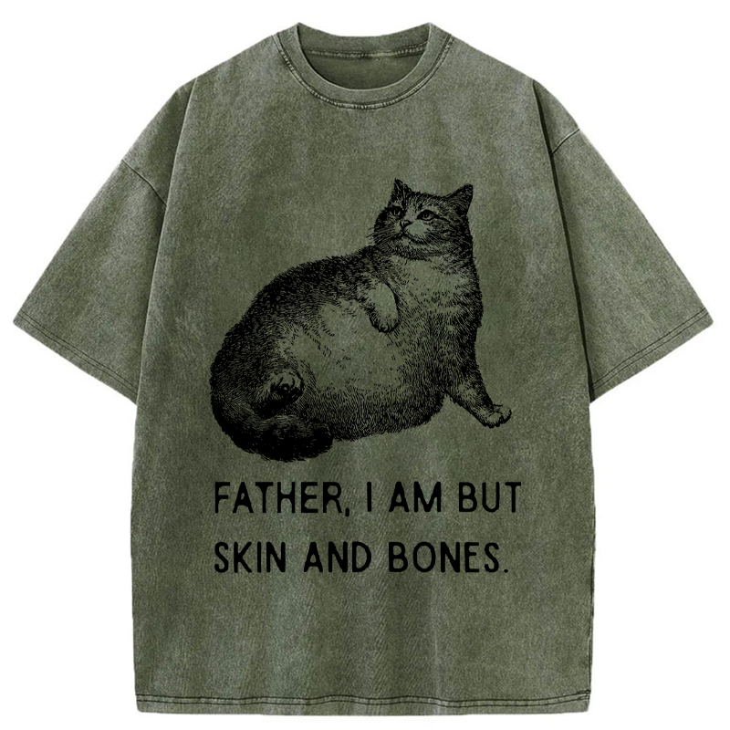 Tokyo-Tiger Feline Famine Washed T-Shirt