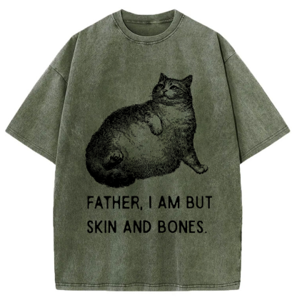Tokyo-Tiger Feline Famine Washed T-Shirt