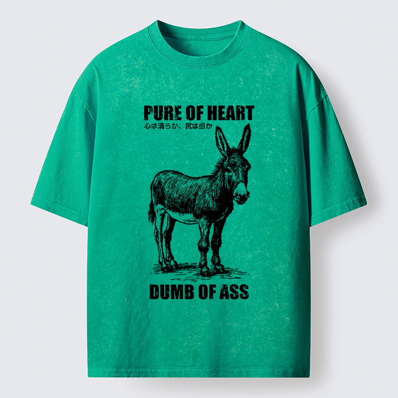 Tokyo-Tiger Good Heart, Empty Head Washed T-Shirt