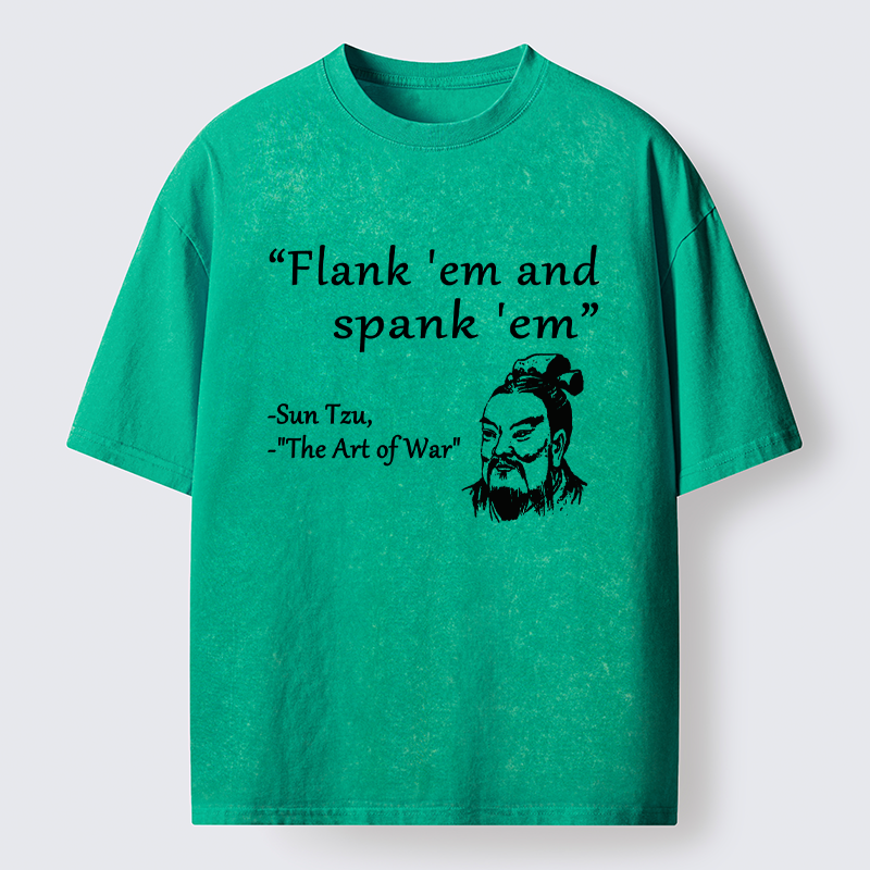 Tokyo-Tiger Sun Tzu's Tactical Washed T-Shirt