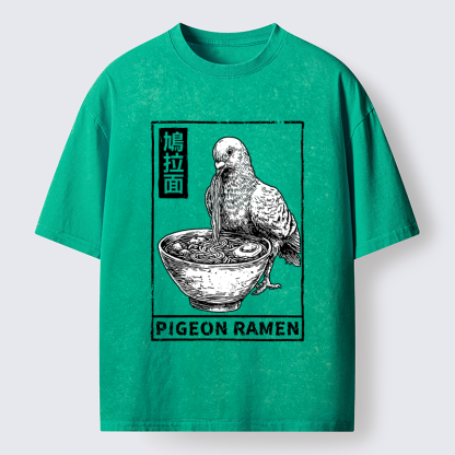 Tokyo-Tiger The Ramen Dove Washed T-Shirt