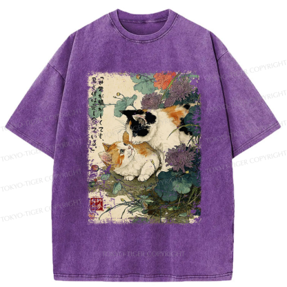 Tokyo-Tiger Amidst the Chaos, We Are in Love Washed T-Shirt