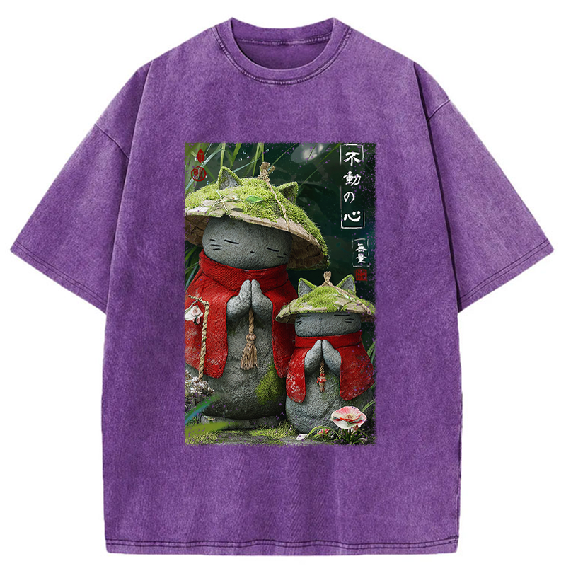 Tokyo-Tiger Zen Guardians Washed T-Shirt