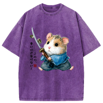 Tokyo-Tiger Heavy Sword, Strong Heart Washed T-Shirt