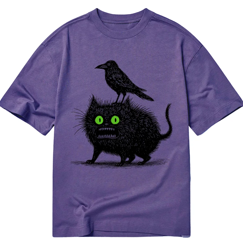 Tokyo-Tiger Crow And Black Cat Classic T-Shirt