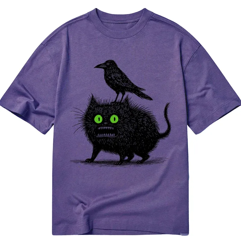Tokyo-Tiger Crow And Black Cat Classic T-Shirt