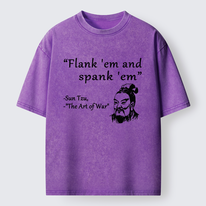 Tokyo-Tiger Sun Tzu's Tactical Washed T-Shirt