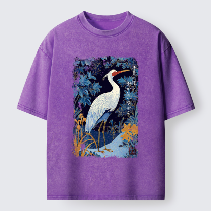 Tokyo-Tiger The Journey of a Thousand Miles Washed T-Shirt