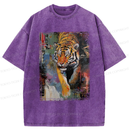 Tokyo-Tiger Tiger：I'm Just A Bigger Cat, So What? Washed T-Shirt