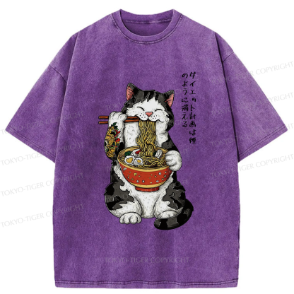 Tokyo-Tiger Diet Plans Shattered Into Nothingness Washed T-Shirt