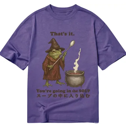 Tokyo-Tiger Funny Frog Soup Classic T-Shirt