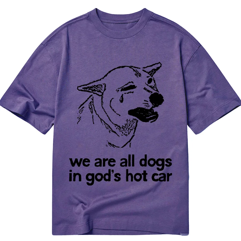 Tokyo-Tiger Sad Dog Funny Classic T-Shirt