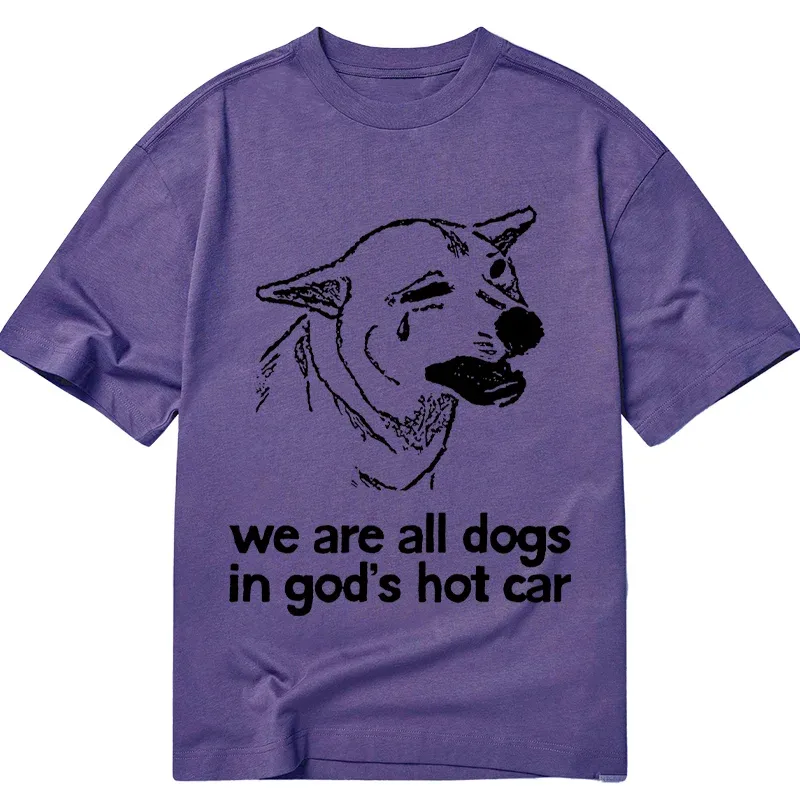 Tokyo-Tiger Sad Dog Funny Classic T-Shirt