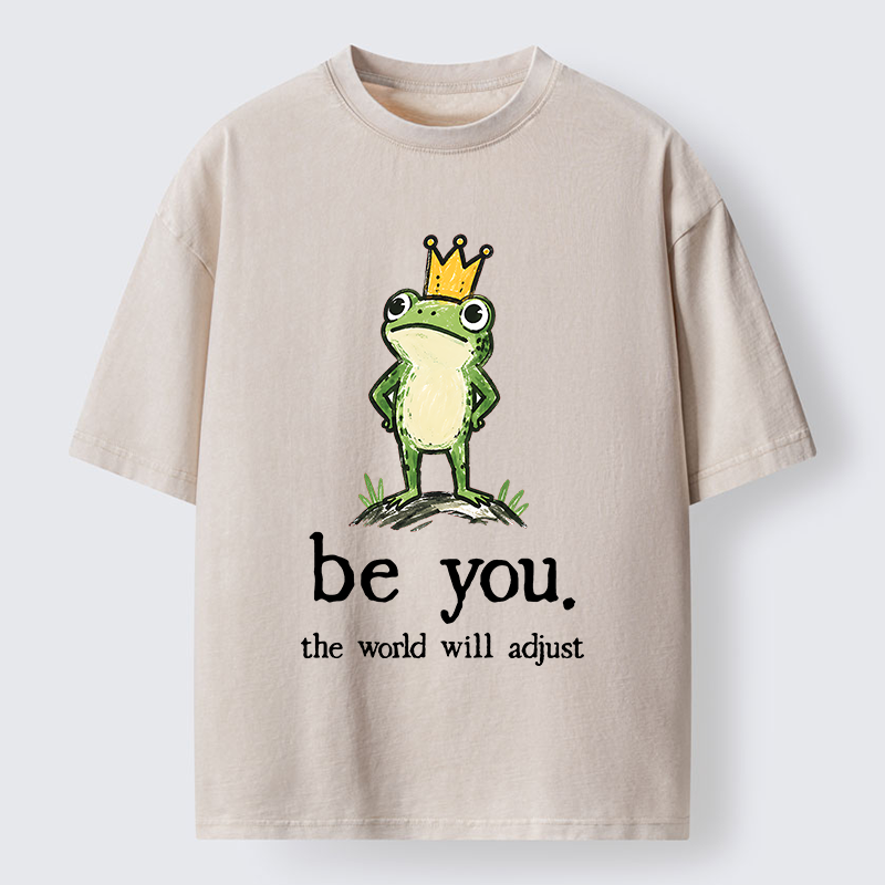 Tokyo‑Tiger Confident Crown Frog Washed T‑Shirt Sale – tokyo-tiger