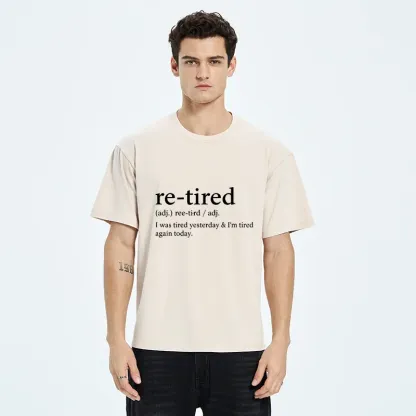 Tokyo-Tiger Re-Tired Funny Washed T-Shirt