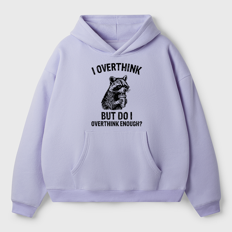 Tokyo-Tiger Constant Overthinking Adult Fleece Hoodie