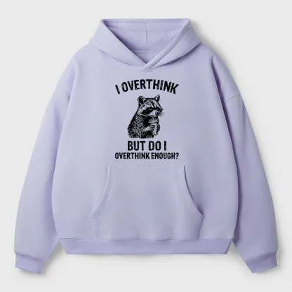 Tokyo-Tiger Constant Overthinking Adult Fleece Hoodie
