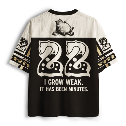 Tokyo-Tiger The Ultimate Cat Weight Guide Chonky Cat Mesh Jersey