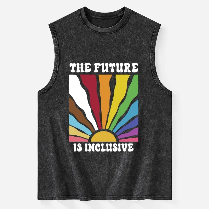Tokyo-Tiger Pride Future Is Inclusive Washed Tank