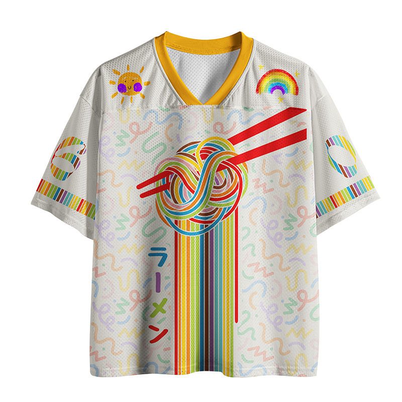 Tokyo-Tiger Rainbow Ramen Mesh Jersey