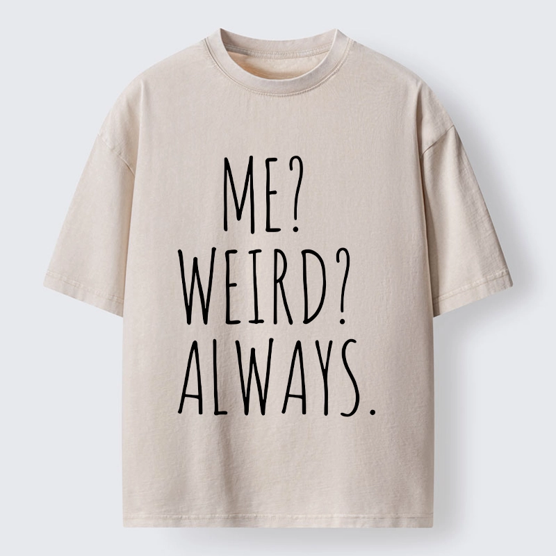 Tokyo‑Tiger Funny Weird Vibe Washed T‑Shirt