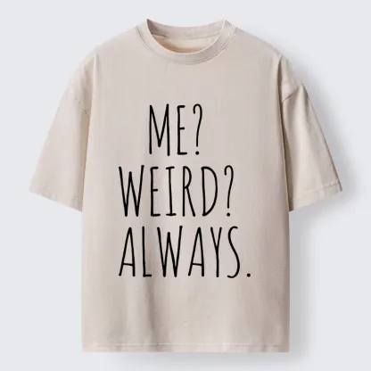 Tokyo‑Tiger Funny Weird Vibe Washed T‑Shirt