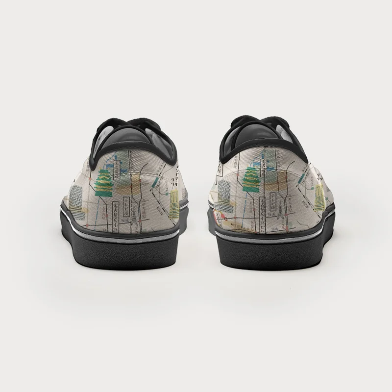 Tokyo-Tiger Tokyo Content Events Map Canvas Shoes