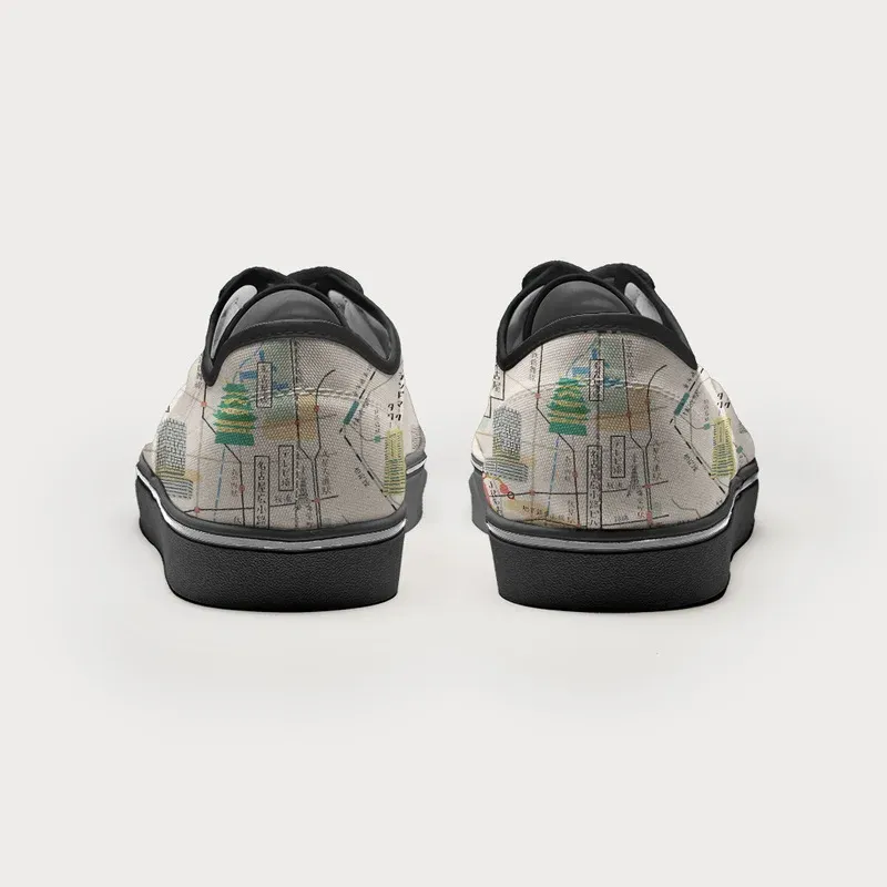 Tokyo-Tiger Tokyo Content Events Map Canvas Shoes