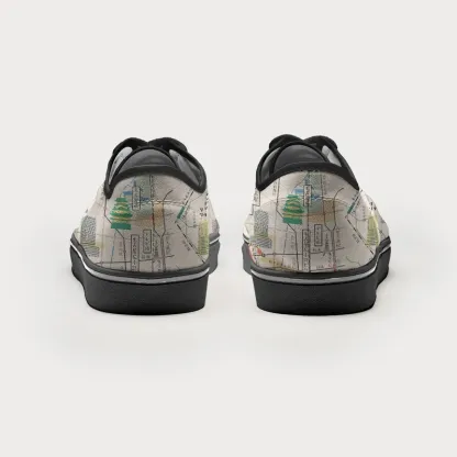 Tokyo-Tiger Tokyo Content Events Map Canvas Shoes