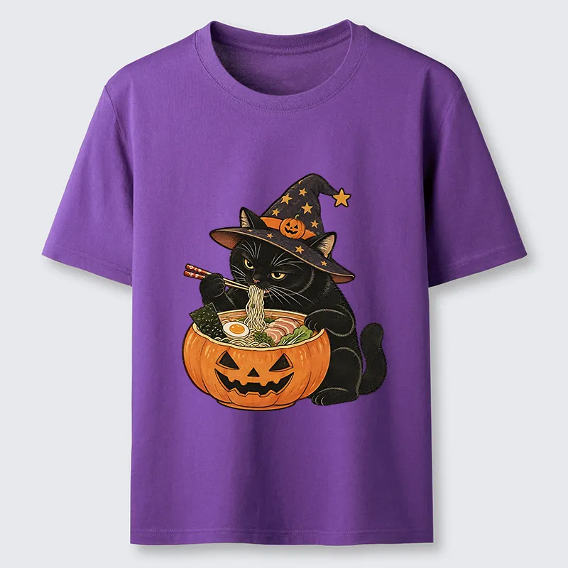 Tokyo-Tiger Witch Cat Ramen Classic T-Shirt
