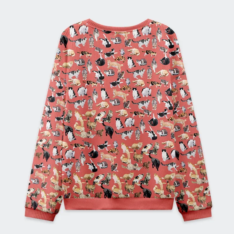 Tokyo-Tiger Cats Collection Christmas Ugly Sweatshirt