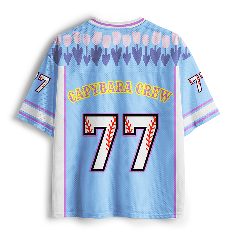 Tokyo-Tiger Capy Pile Squad Mesh Jersey