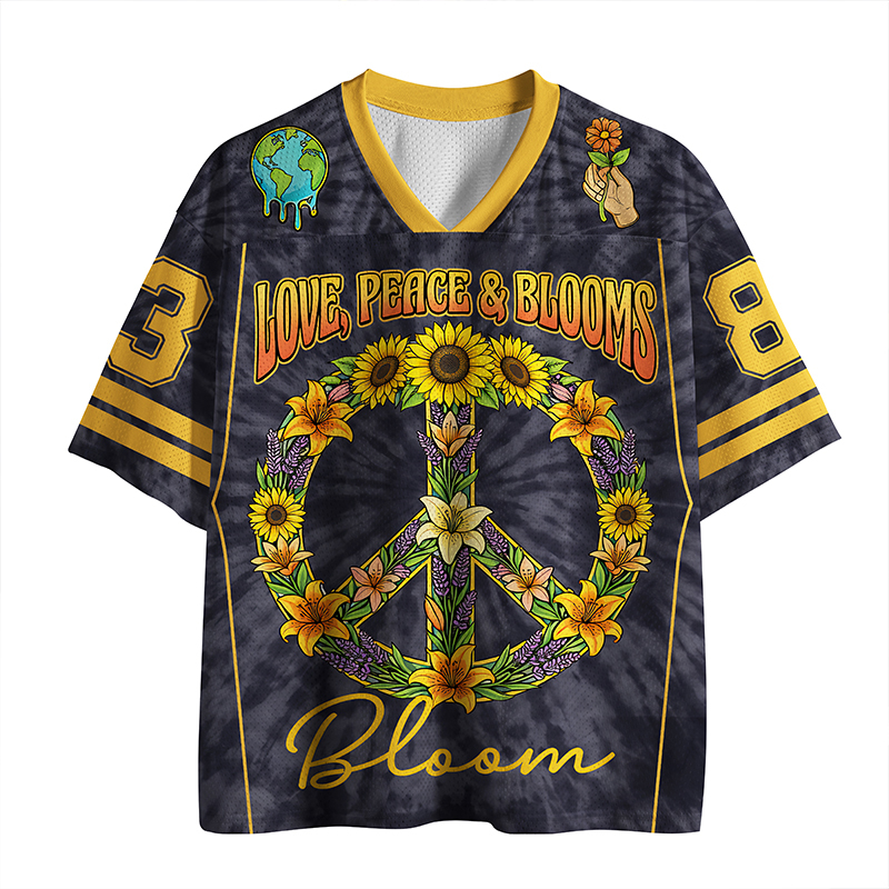 Tokyo-Tiger Bloom For Peace Mesh Jersey