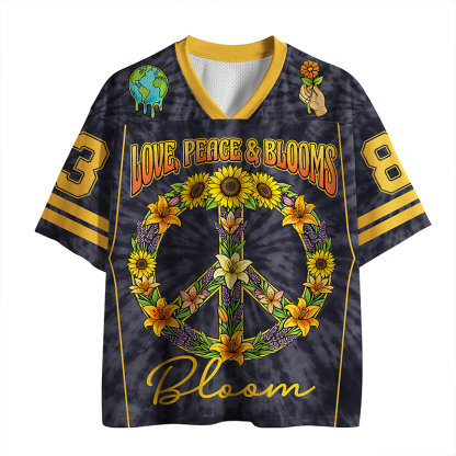 Tokyo-Tiger Bloom For Peace Mesh Jersey