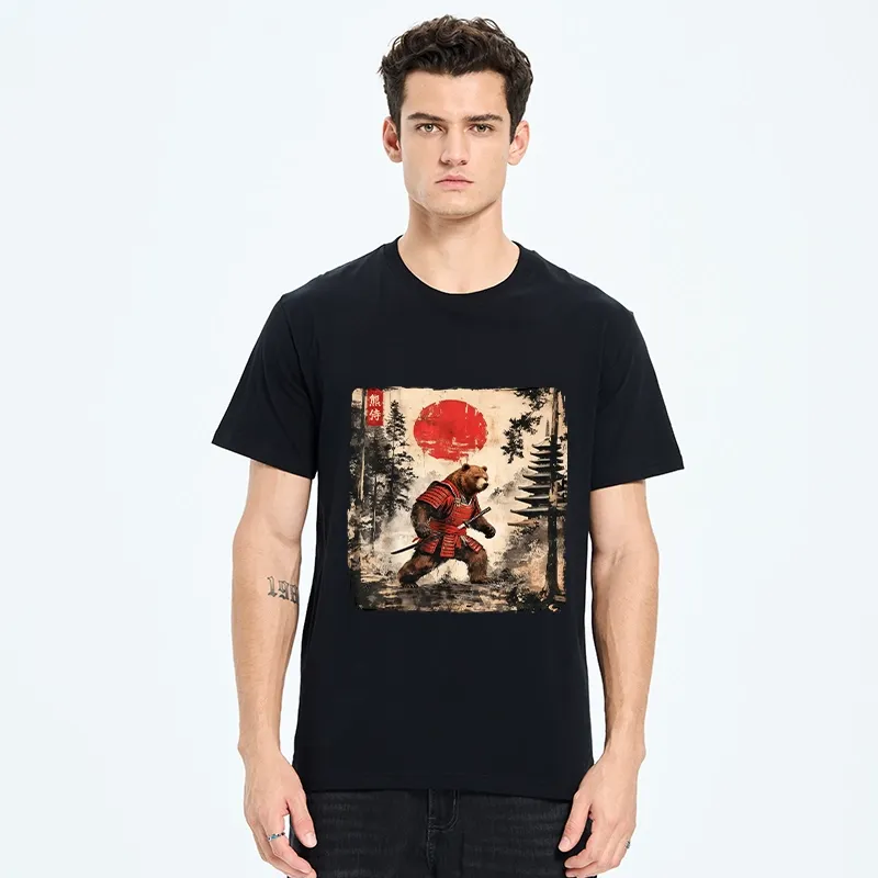 Tokyo-Tiger Japanese Samurai Bear With Katana Classic T-Shirt