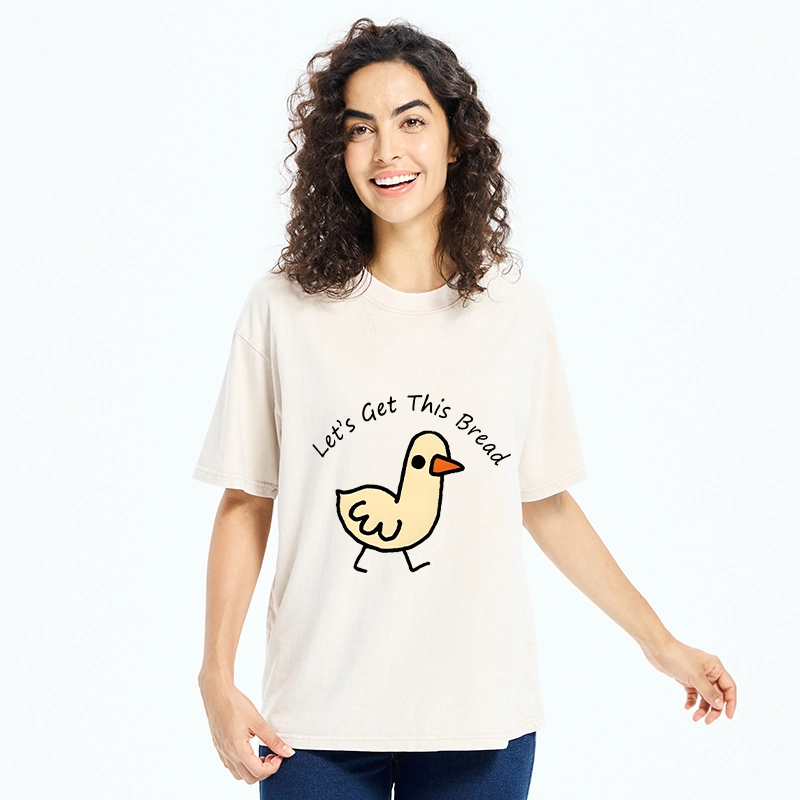 Tokyo-Tiger Earn Money Duck Meme Washed T-Shirt
