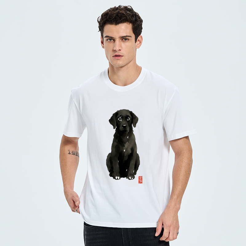 Tokyo-Tiger Quirky Ink Dog Classic T-Shirt
