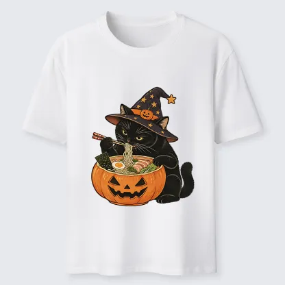 Tokyo-Tiger Witch Cat Ramen Classic T-Shirt