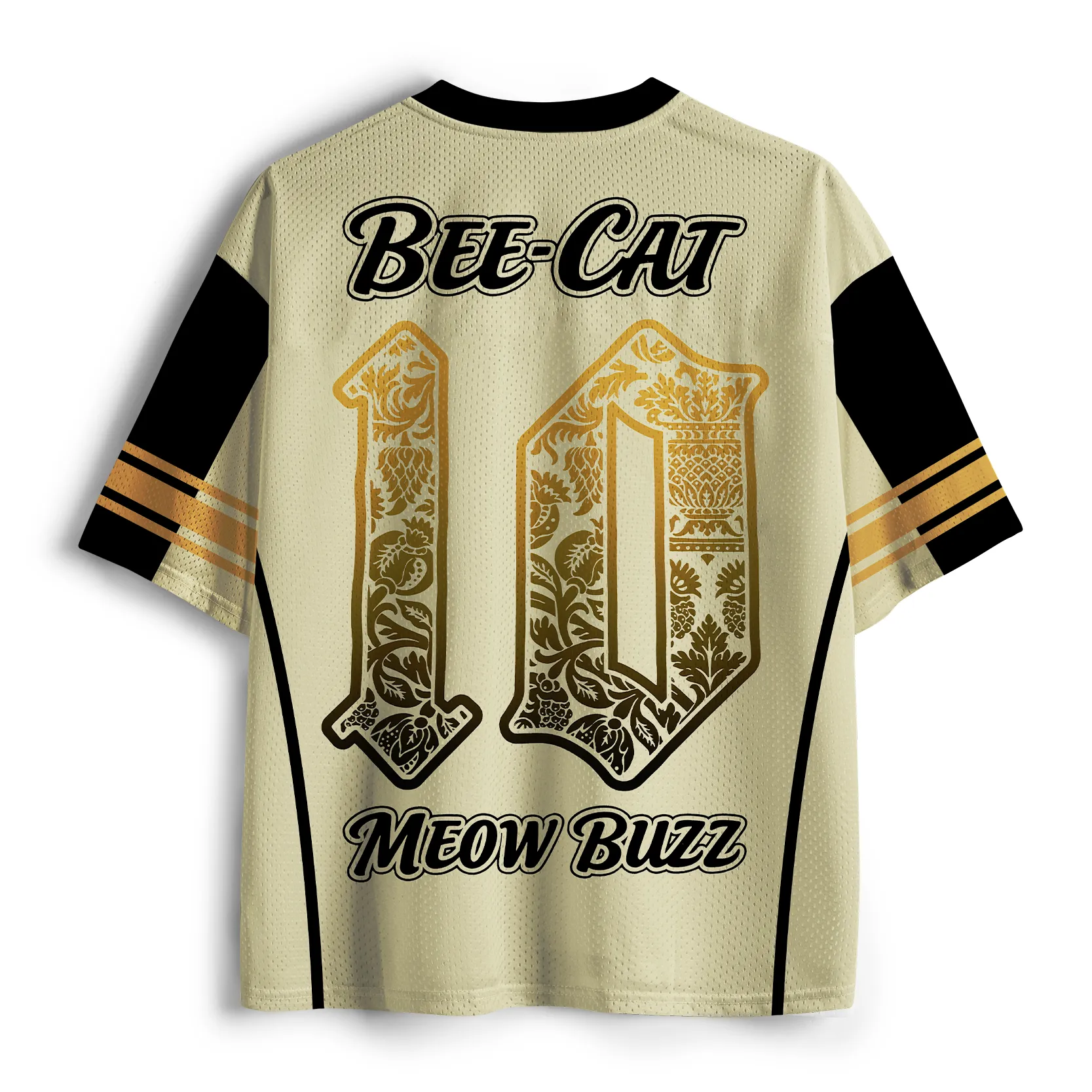 Tokyo-Tiger Meow & Buzz Mesh Jersey