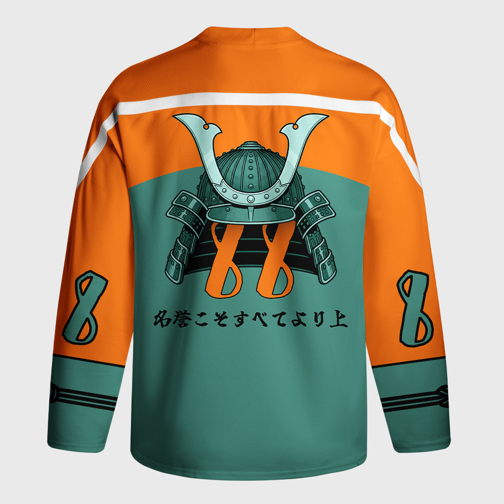 Tokyo-Tiger Bushido Tiger Long-Sleeve Hockey Jersey