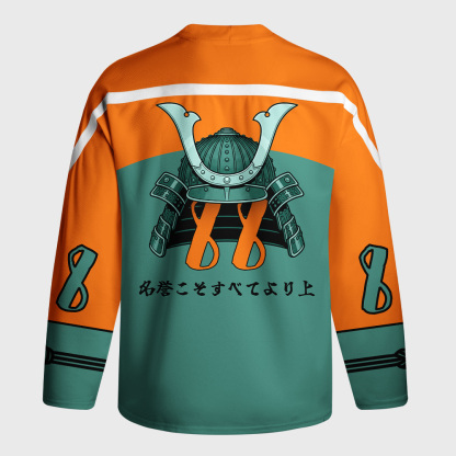 Tokyo-Tiger Bushido Tiger Long-Sleeve Hockey Jersey