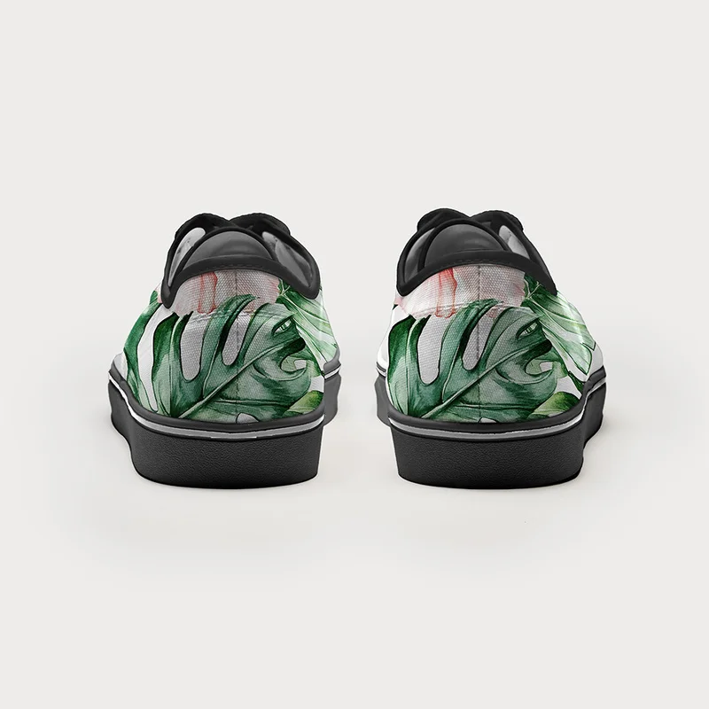 Tokyo-Tiger Island Blossoms Canvas Shoes