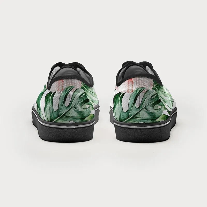Tokyo-Tiger Island Blossoms Canvas Shoes