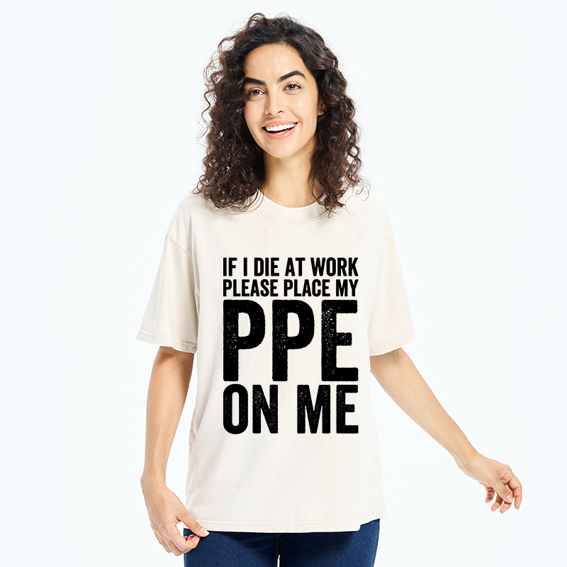 Tokyo-Tiger PPE Funny Washed T-Shirt